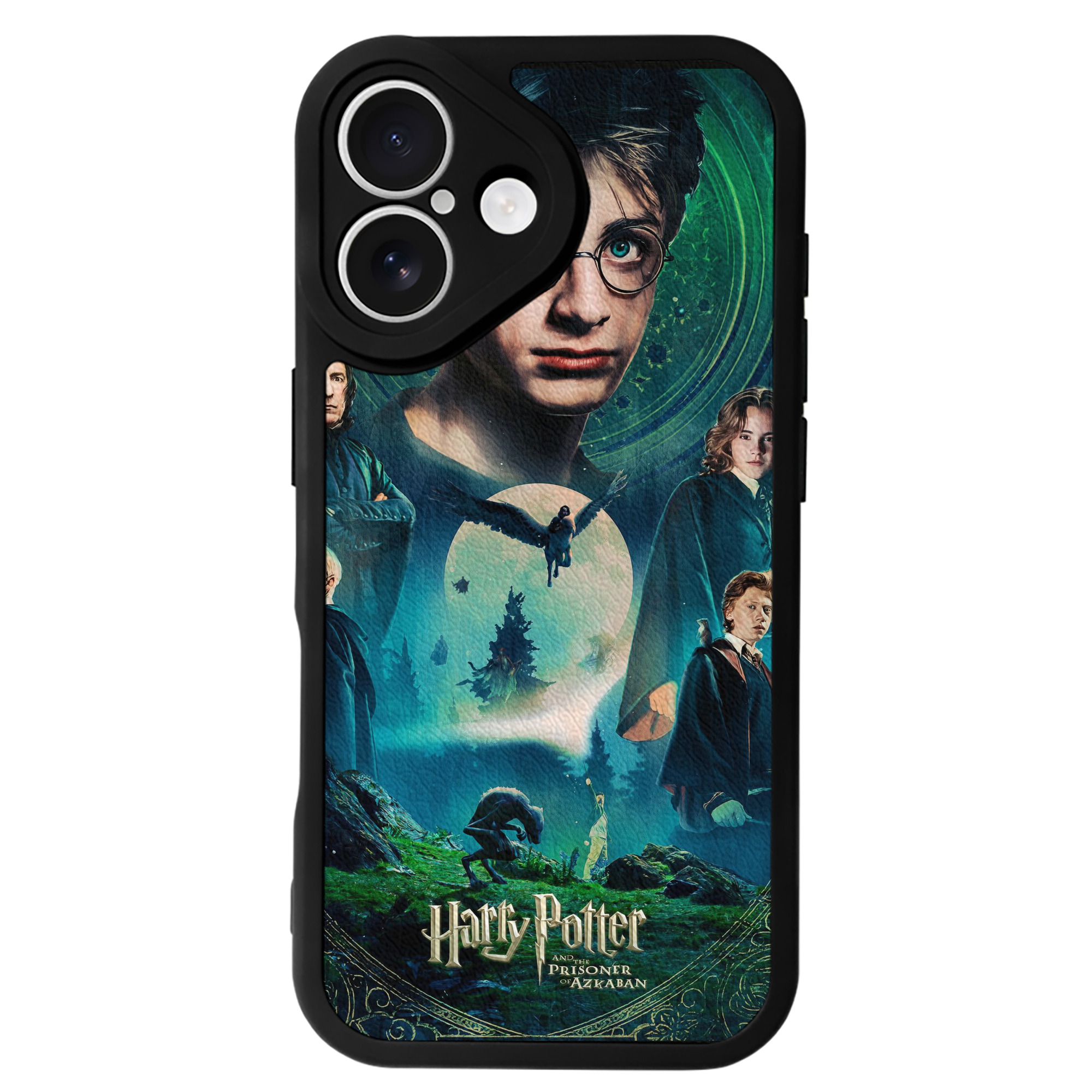 （画像用） Harry Potter ハリー・ポッターシリーズ 【iPhone 16シリーズ対応】シリコンスマホケース（レザー調） 材質：シリコン